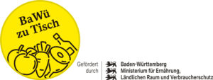 Logo des Förderprogramms „BaWü zu Tisch“